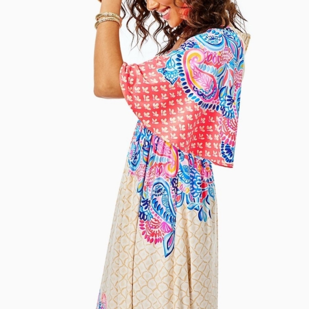 NWT Lilly Pulitzer Minka Maxi Dress Size 2 - Picture 4 of 7